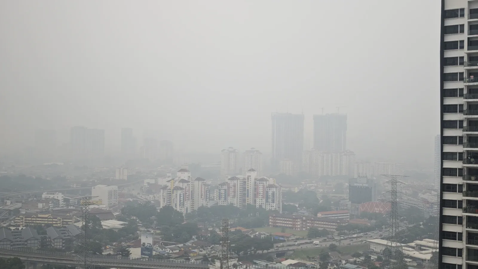 Jerebu di Kuala Lumpur dalam foto arkib September 2026