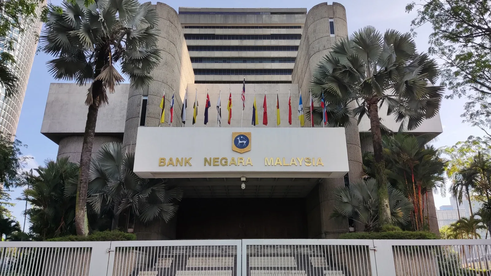 Foto arkib ibu pejabat Bank Negara Malaysia di Kuala Lumpur pada 15 Julai 2023. Foto Wee Hong/Wikimedia Commons