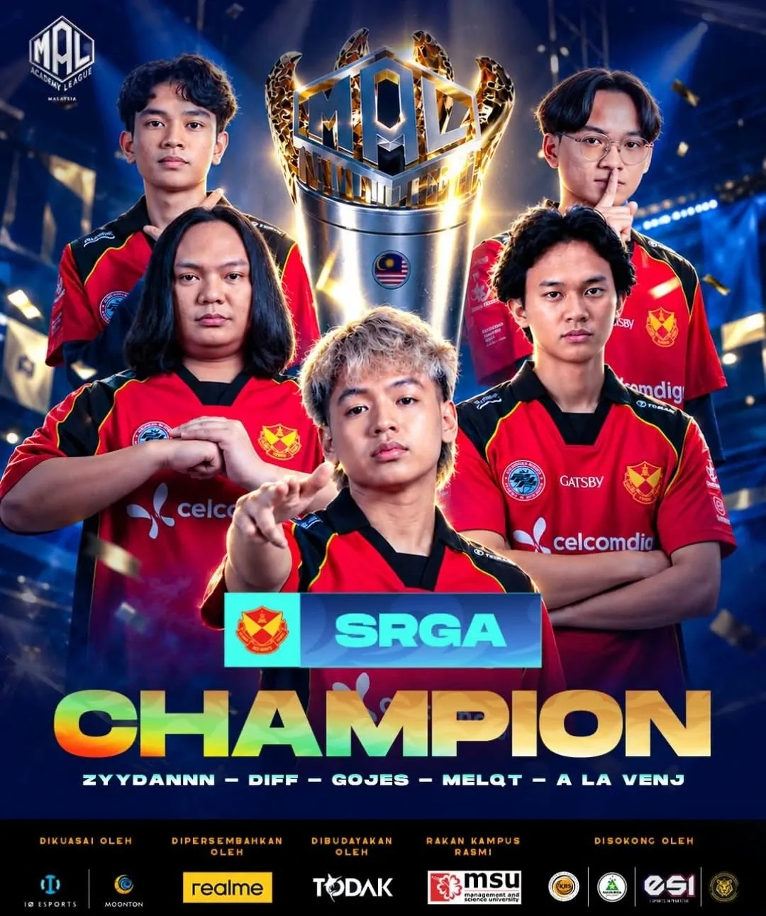SRGA juara MAL MY S6